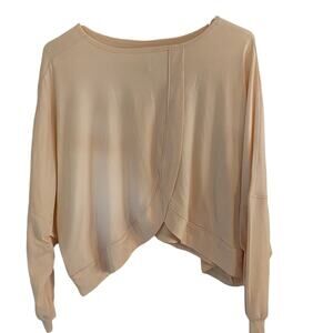 Balance Collection Boxy Crop Top Lightweight criss cross back NWT BLT4428A S